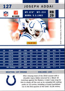 2011 Score Joseph Addai