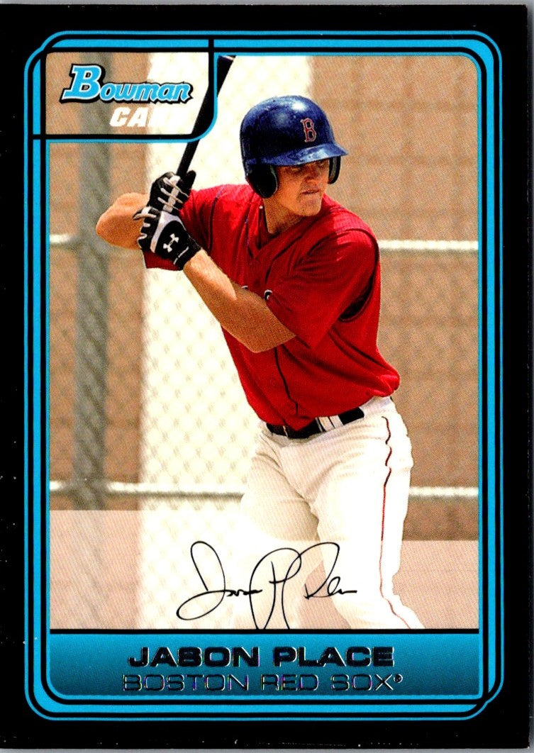 2006 Bowman Chrome Draft Picks & Prospects Jason Place