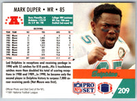 1991 Pro Set Mark Duper #209