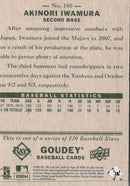 2008 Upper Deck Goudey Akinori Iwamura