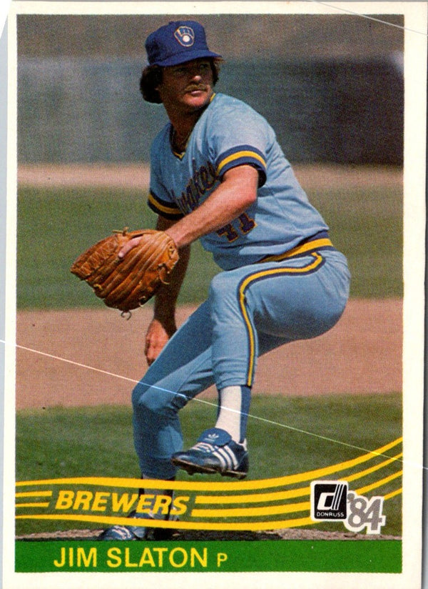 1984 Donruss Jim Slaton #481