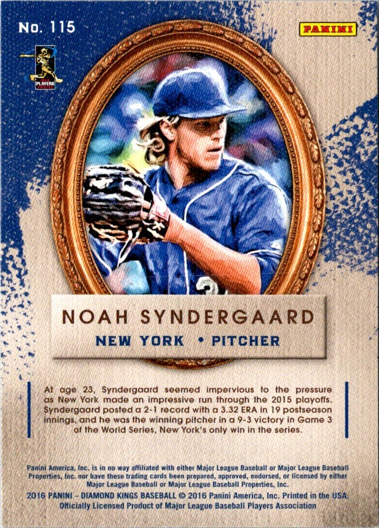 2016 Panini Diamond Kings Noah Syndergaard