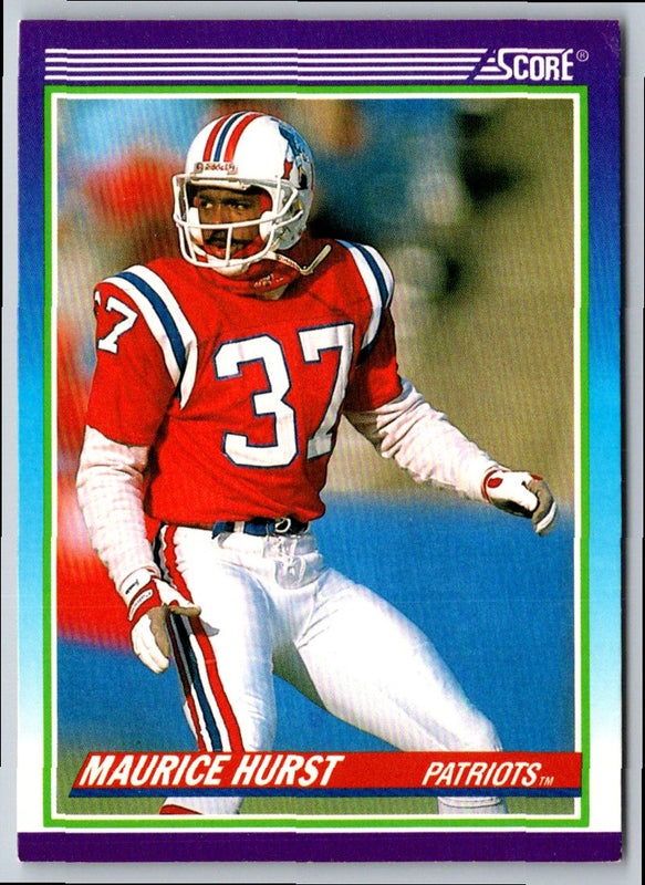 1990 Score Maurice Hurst #502 Rookie