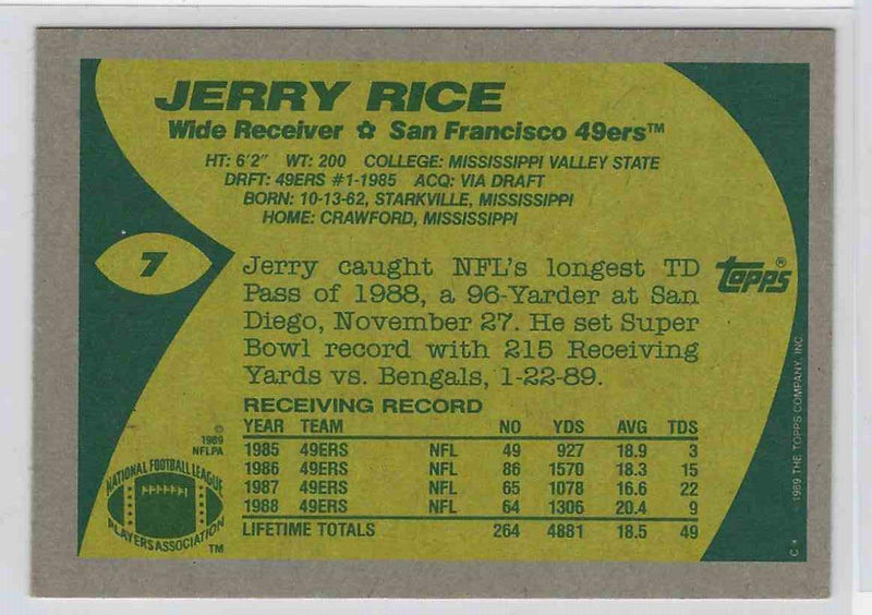 1991 Proset Jerry Rice