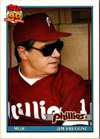 1991 Topps Traded Jim Fregosi #43T