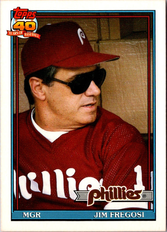 1991 Topps Traded Jim Fregosi #43T