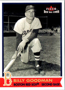 2001 Fleer Boston Red Sox 100th Anniversary Billy Goodman