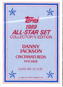 1989 Topps Glossy Send-Ins Danny Jackson