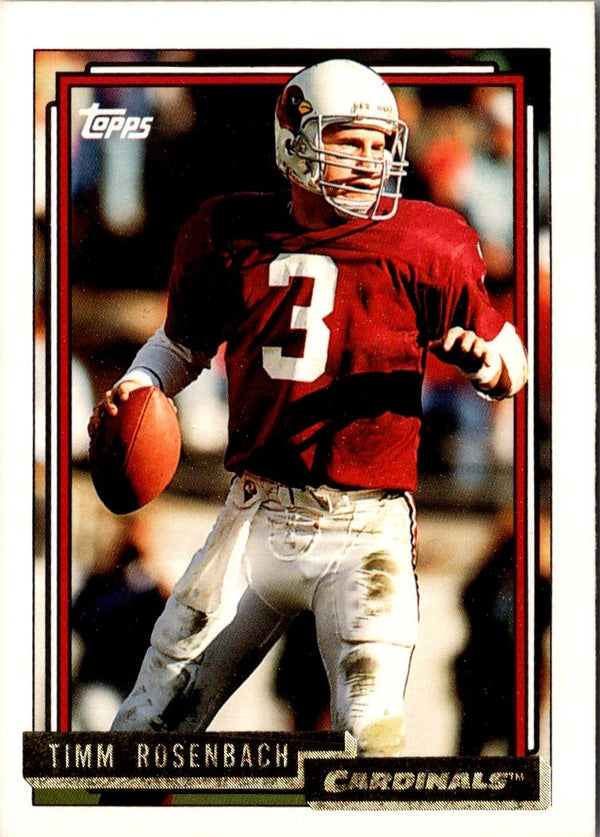 1992 Topps Timm Rosenbach #718