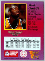 1991 WildCard Brian Shorter #34