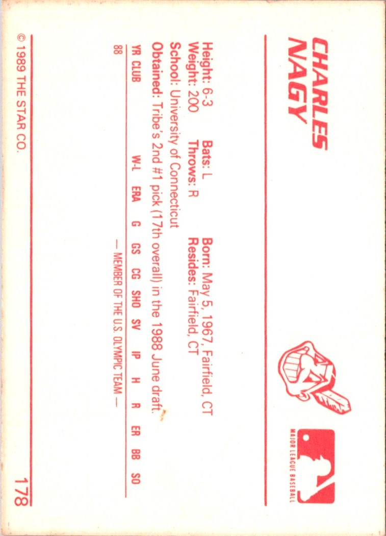 1989 Star Charles Nagy