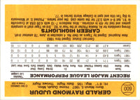 1983 Donruss Jerry Ujdur #600