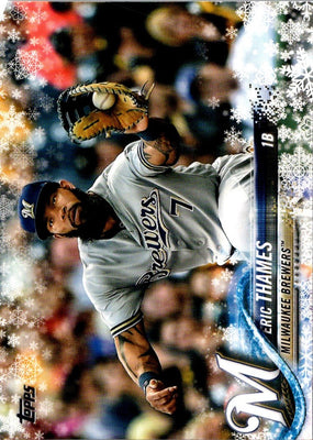 2018 Topps Holiday Eric Thames #HMW200