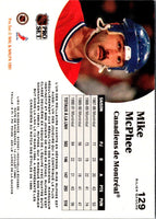 1991 Pro Set French Mike McPhee #129