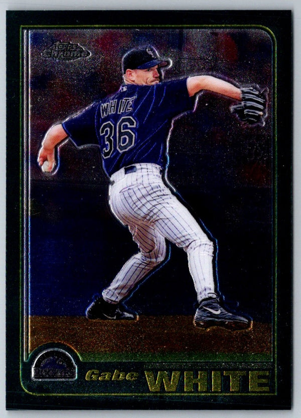 2001 Topps Gabe White #681