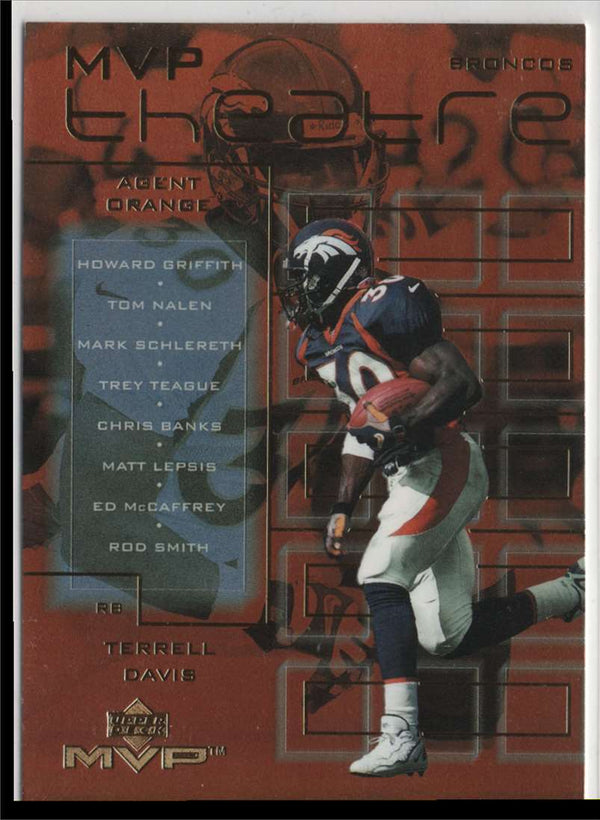 2000 Upper Deck MVP Theatre Terrell Davis #M8