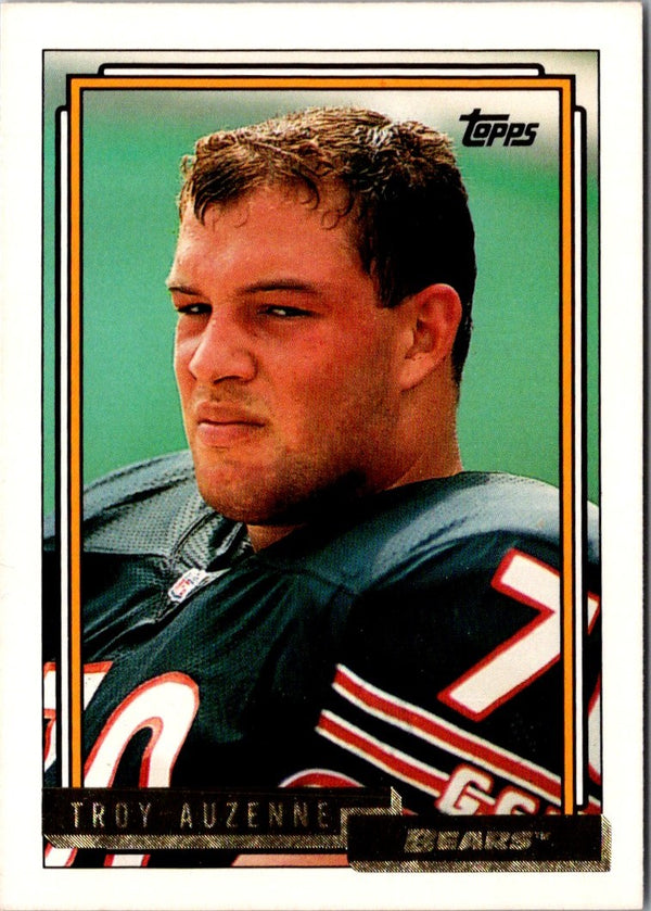 1992 Topps Troy Auzenne #723 Rookie