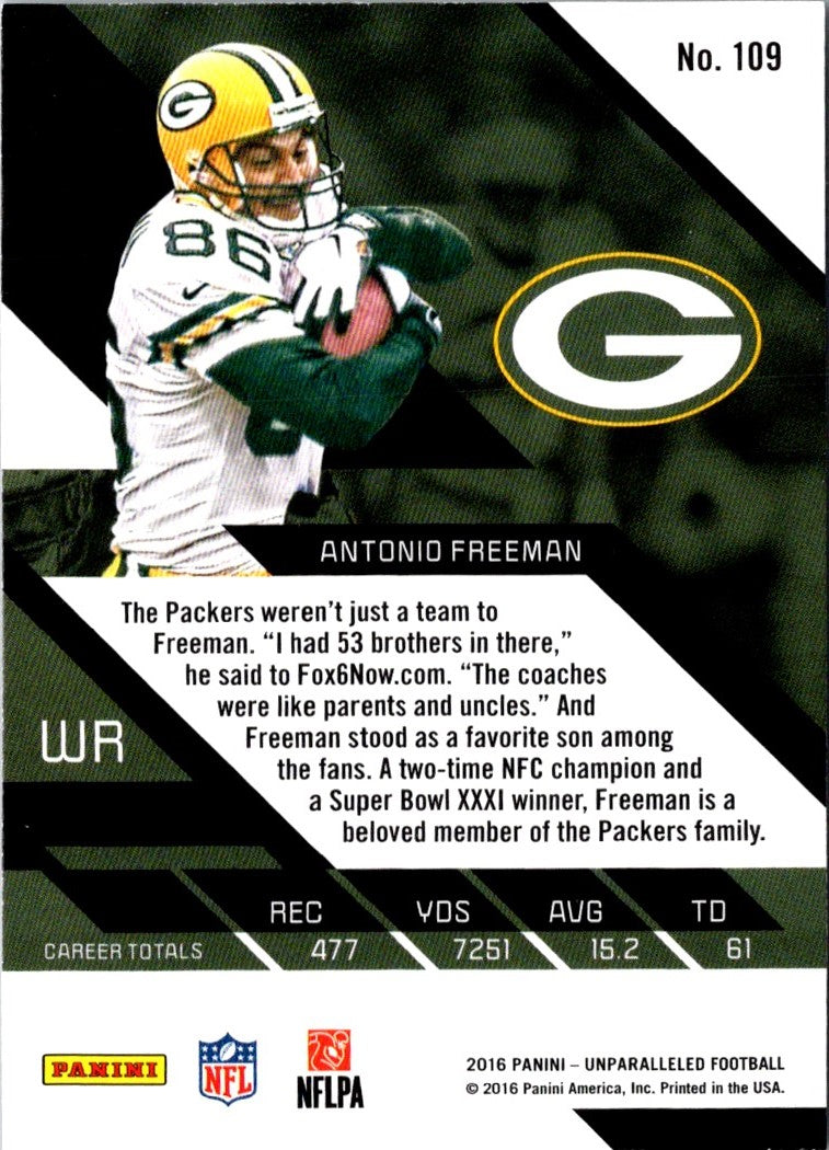 2016 Panini Unparalleled Antonio Freeman