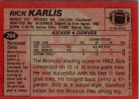 1983 Topps Rich Karlis #264 Rookie NM-MT