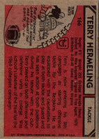 1980 Topps Terry Hermeling #166