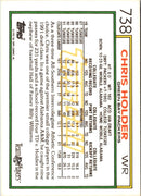 1992 Topps Chris Holder