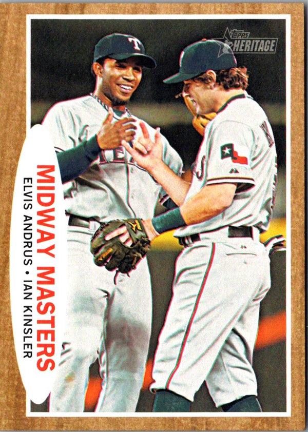 2011 Topps Heritage 50th Anniversary Buybacks Midway Masters/Frank Bolling/Roy McMillan #211
