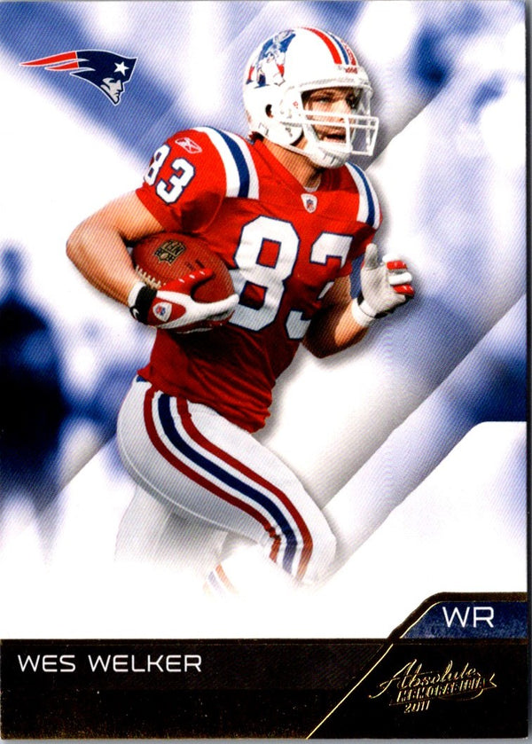 2011 Panini Absolute Memorabilia Wes Welker #59