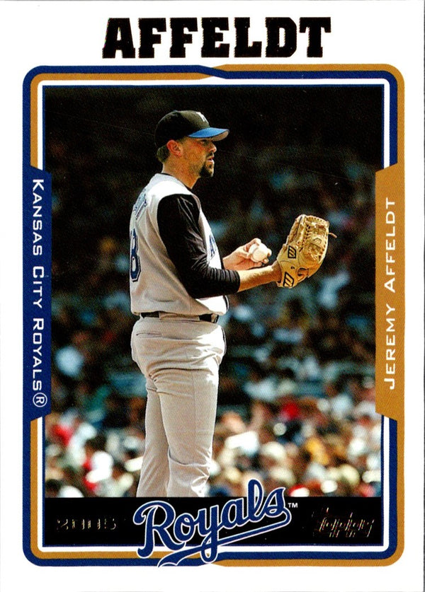 2005 Topps Jeremy Affeldt #222