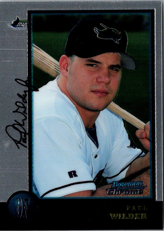 1998 Bowman Chrome Refractors Paul Wilder #99