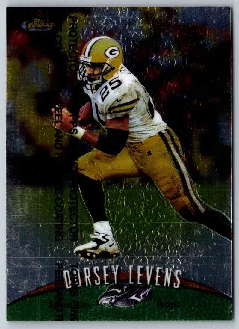 1998 Topps Finest Football Dorsey Levens