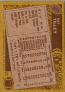 1986 Topps Pat Tilley