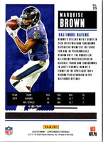 2020 Panini Contenders Marquise Brown #95
