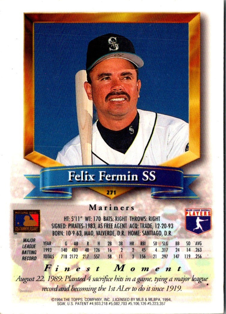 1994 Finest Felix Fermin