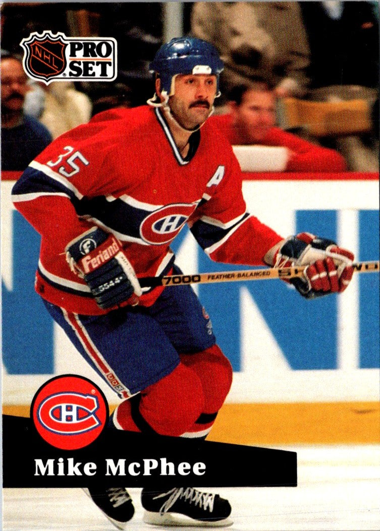 1991 Pro Set French Mike McPhee