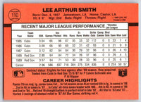 1990 Donruss Lee Smith #110