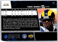 1998 Upper Deck Tony Banks #203