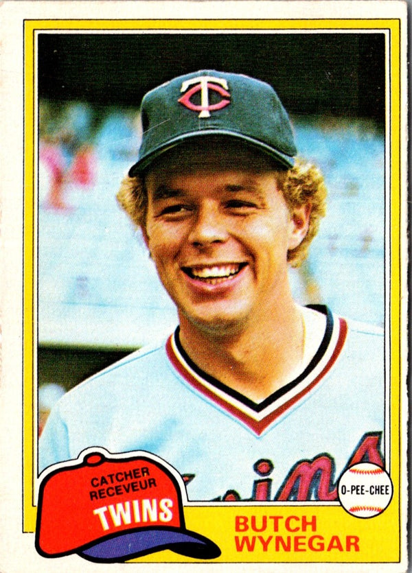 1981 Topps Butch Wynegar #61