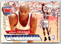 1993 Ultra Derrick Coleman #119