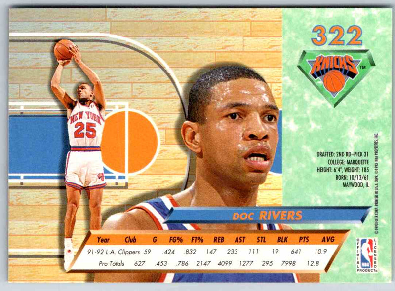 1992 Fleer Ultra Doc Rivers