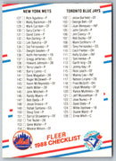 1988 Fleer Checklist 102-