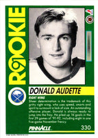 1991 Pinnacle Donald Audette #330
