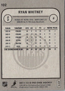 2011 O-Pee-Chee Ryan Whitney