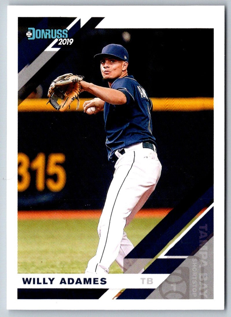 2018 Donruss Optic Rated Prospect Signatures Willy Adames