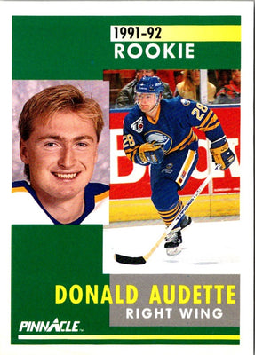 1991 Pinnacle Donald Audette #330