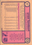 1982 O-Pee-Chee Yvon Lambert