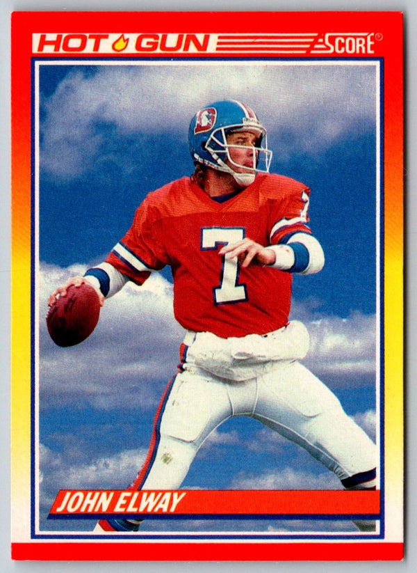 1990 Score John Elway #564