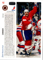 1991 Upper Deck French Dale Hawerchuk #12B