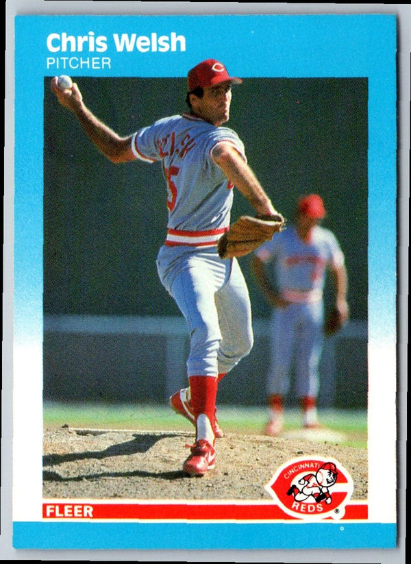 1987 Fleer Chris Welsh #217