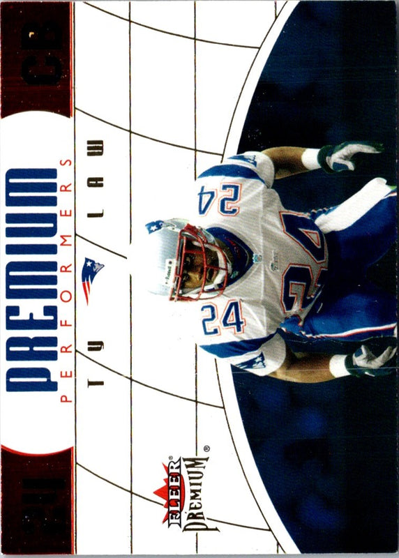 2002 Fleer Premium Ty Law #174