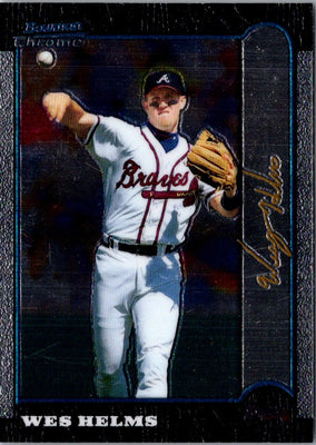 1999 Bowman Chrome Wes Helms #189